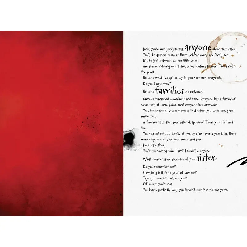 21 Days of Fear YA Thriller Paperback Book with Perforated Chapter Envelopes 📕