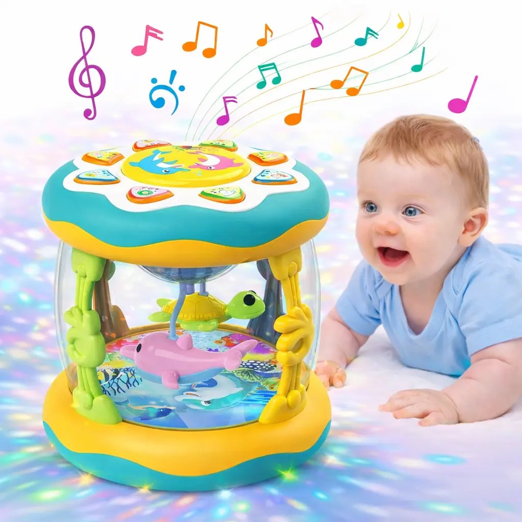 2026 Hot Sale🐥 Baby Musical Duck Toy with Lights