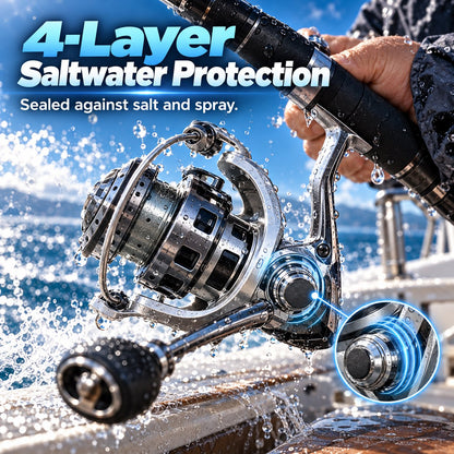 Single-Hand Jigging Reel – Compact, Easy-Control Fishing Reel for Anglers 🎣