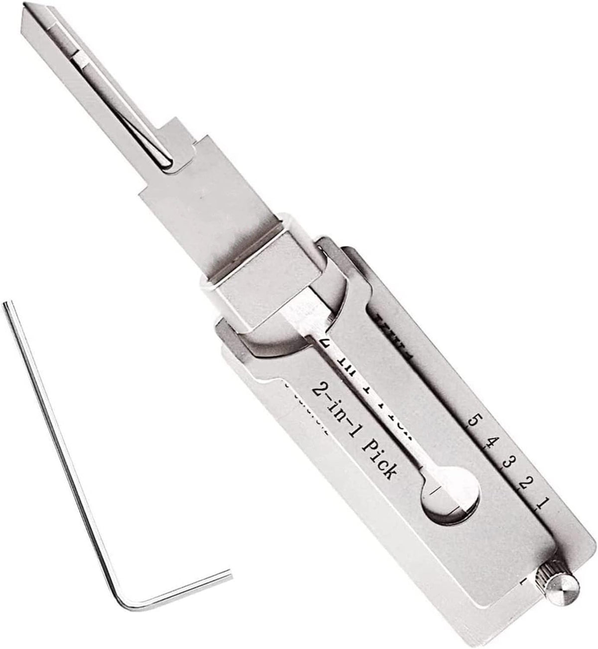 Stainless Steel Key Decoder - Professional Locksmith Tool
