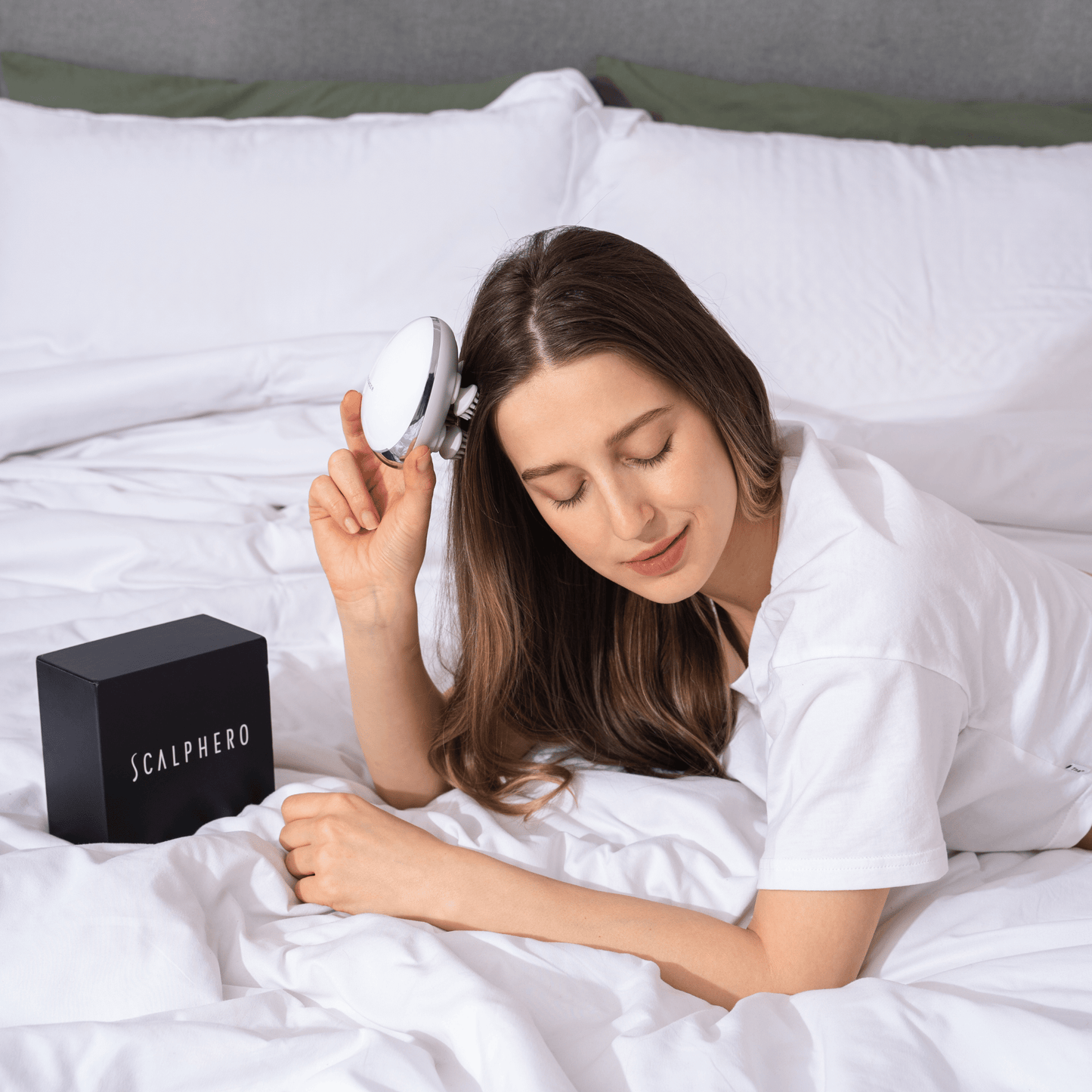 Scalp Bliss – 4D Massager with Red Light & IPX7 Water Resistance