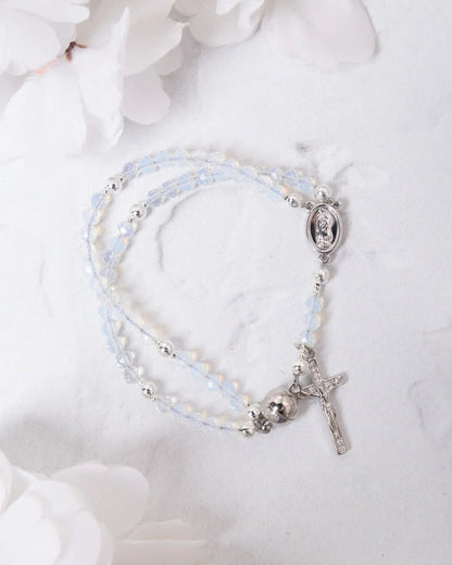🔥🔥 ✝️Handcrafted rosary bracelets -  A Warm Companion for Your Faith Journey📿