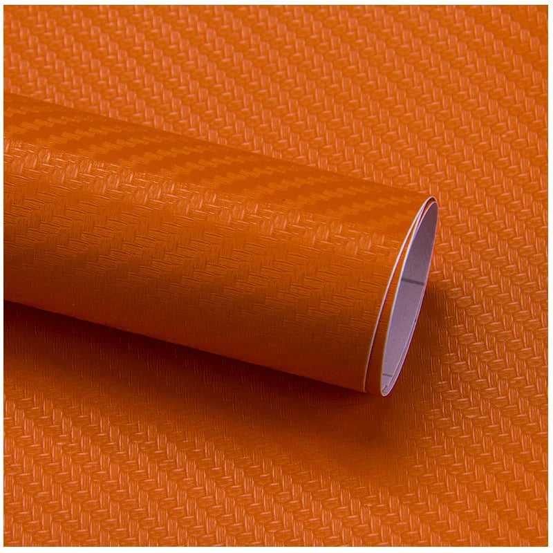 Upgrade Car Interior Instantly! Self-Adhesive Carbon Trim Film
