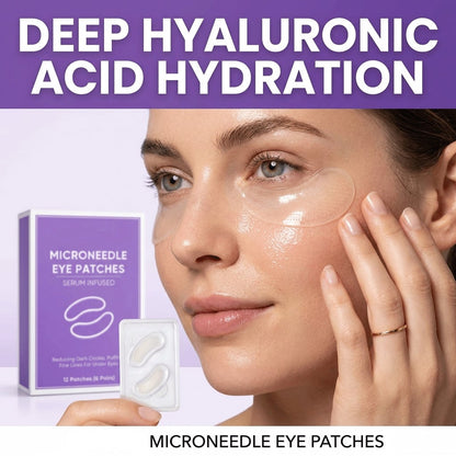 👁️👁️ WAKE UP LOOKING YEARS YOUNGER Hyaluronic Acid Microneedle Eye Mask