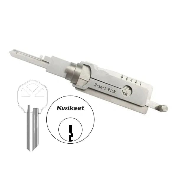 Stainless Steel Key Decoder - Professional Locksmith Tool