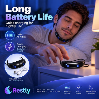 💤 Smart Anti-Snore Device. Stop Snoring, Start Sleeping Deeply.