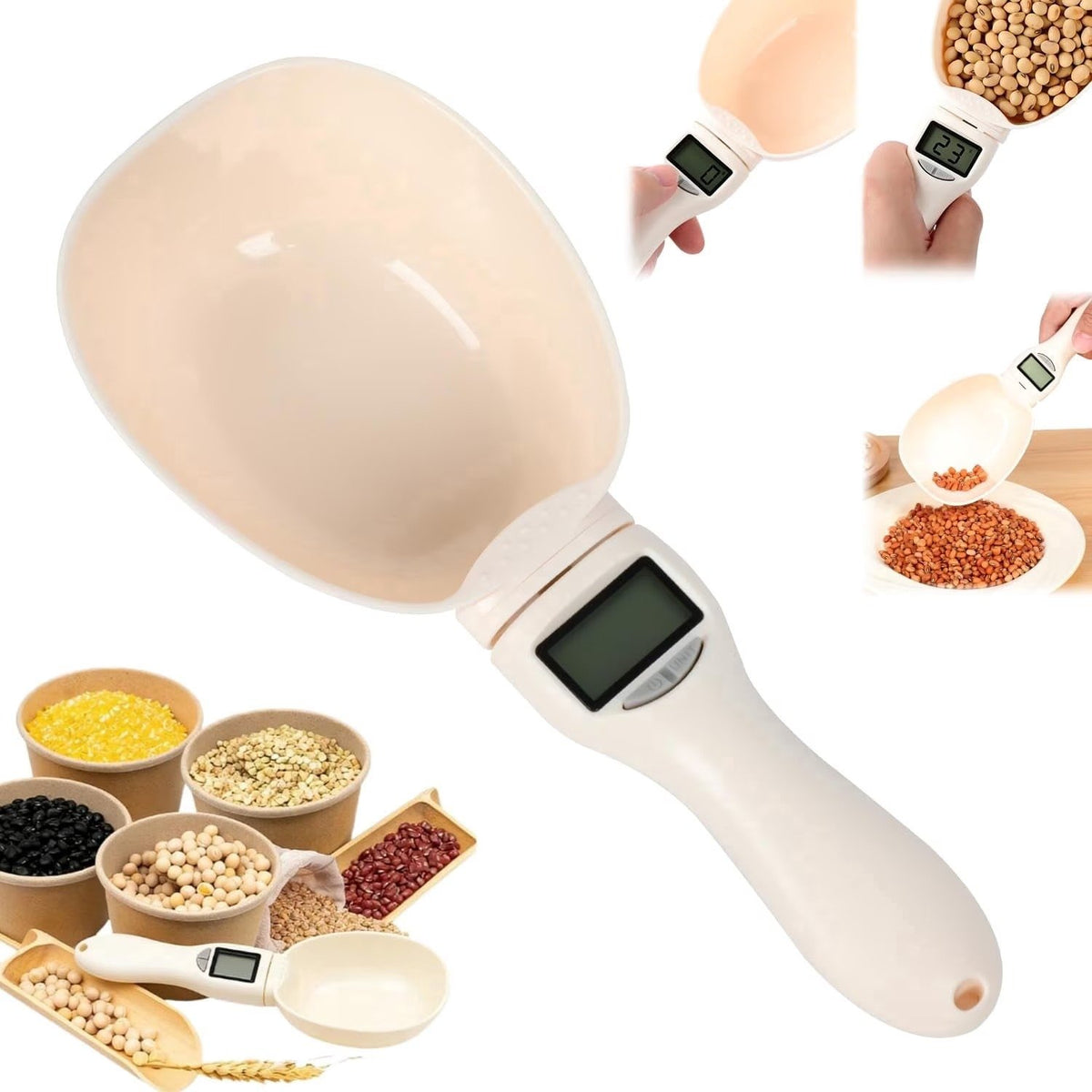 🥣 Hand‐Held Food Weighing Spoon