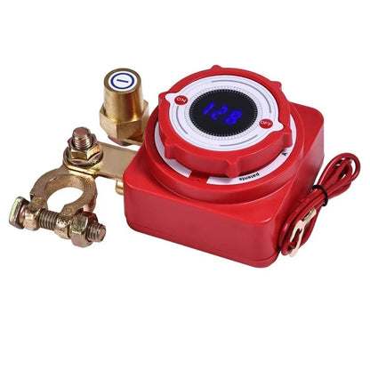 12V 240A Remote Battery Disconnect Switch with LED Voltage Display, Anti-Leakage Battery Kill Switch for Car Truck RV