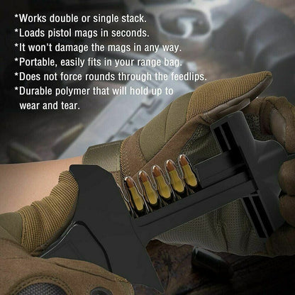 ETS Magazines Speed Loader for All Pistol Mags caliber