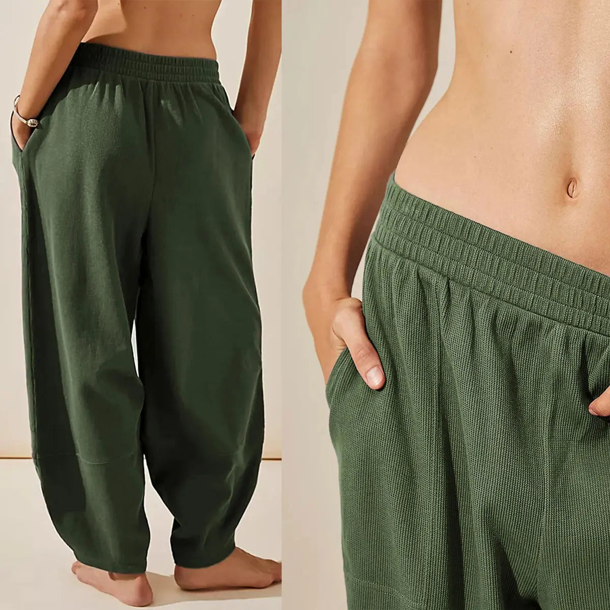 Women’s Baggy Wide Leg Pants Casual Lounge Palazzo Trousers Summer Style