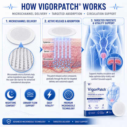 Advanced Vitality Microneedle Patch (🍆 Enhanced Fullness & Size Appearance ⚡ Stronger)