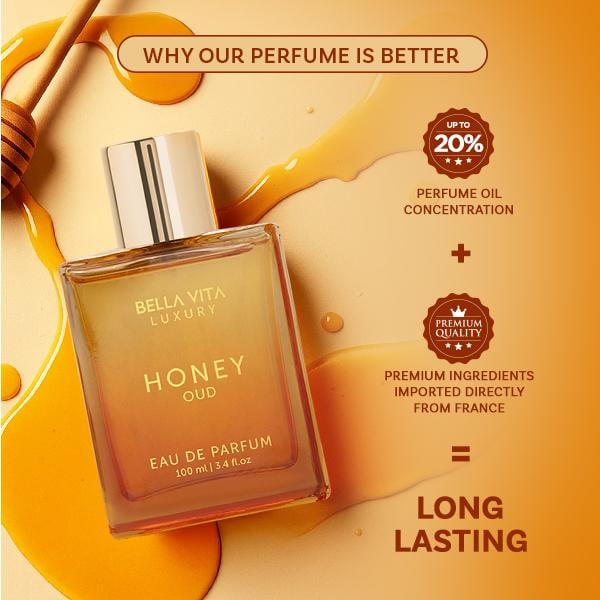 🐝🍯This stuff is absolutely delectable——Bella Vita Luxury's Honey Oud | Eau de Parfum 100ml (3.4 fl oz)