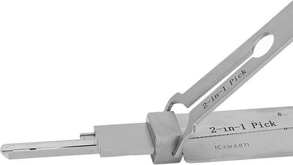 Stainless Steel Key Decoder - Professional Locksmith Tool