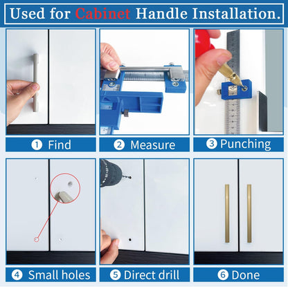 💥2026 Woodworking Punch Locator Drill Guide