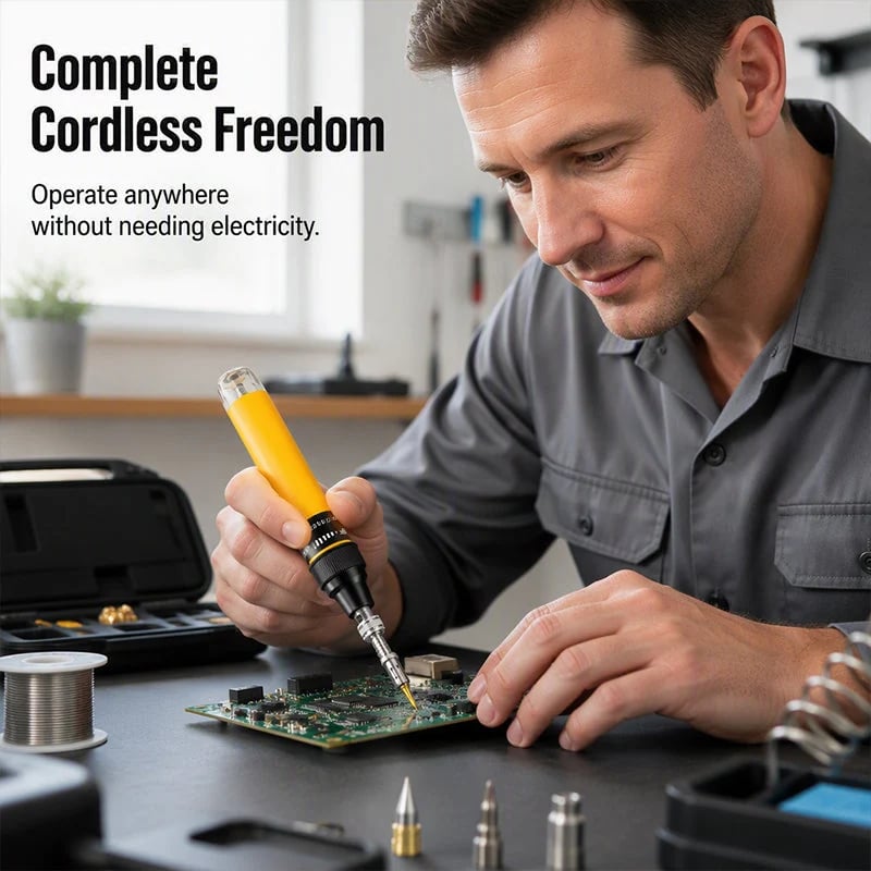 ⭐Cordless Butane Soldering Iron Pen