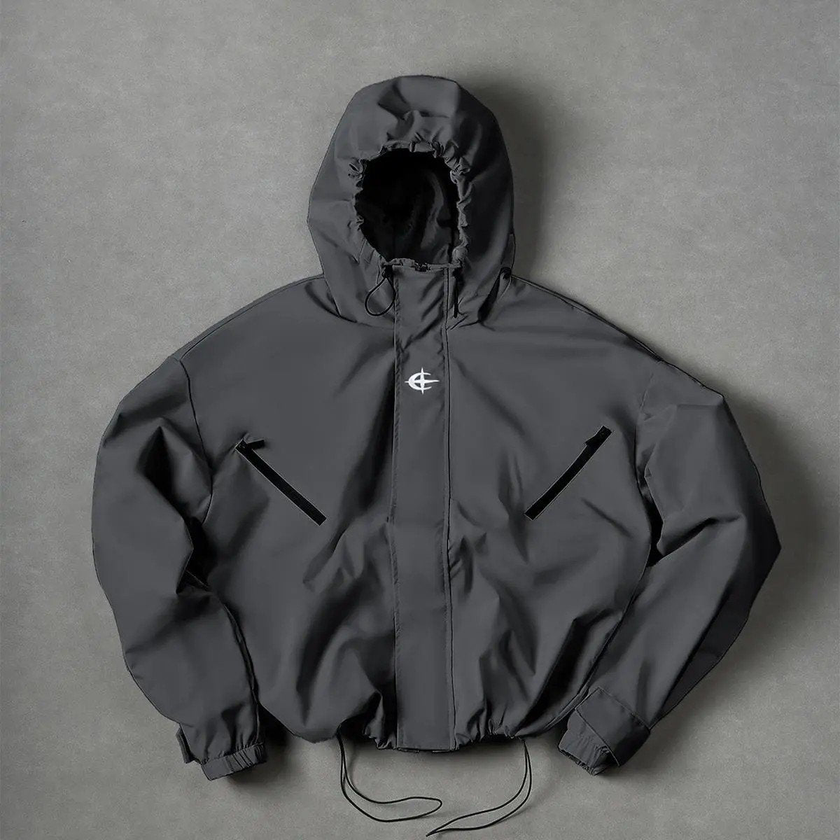 🔥Menswear Stylish Futuristic Techwear Windbreaker Coat