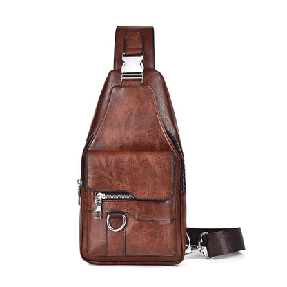 !🧳The Mercer Retro Sling Bag – Water-Resistant, Intelligent Storage & Ergonomic Comfort
