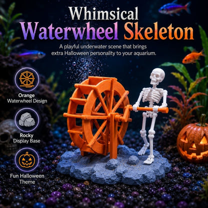 🔥HOT SALE 60% OFF💀🐠Air-Driven Dancing Skeleton Aquarium Ornament🕺