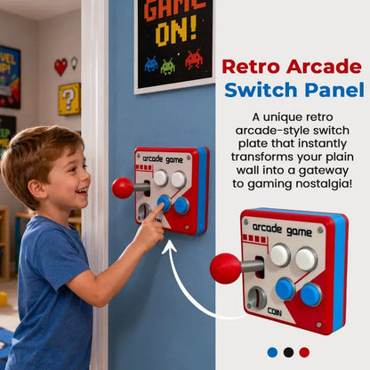 🎁Only $16.99 This Week🕹️ Retro Arcade Game Wall Switch Panel