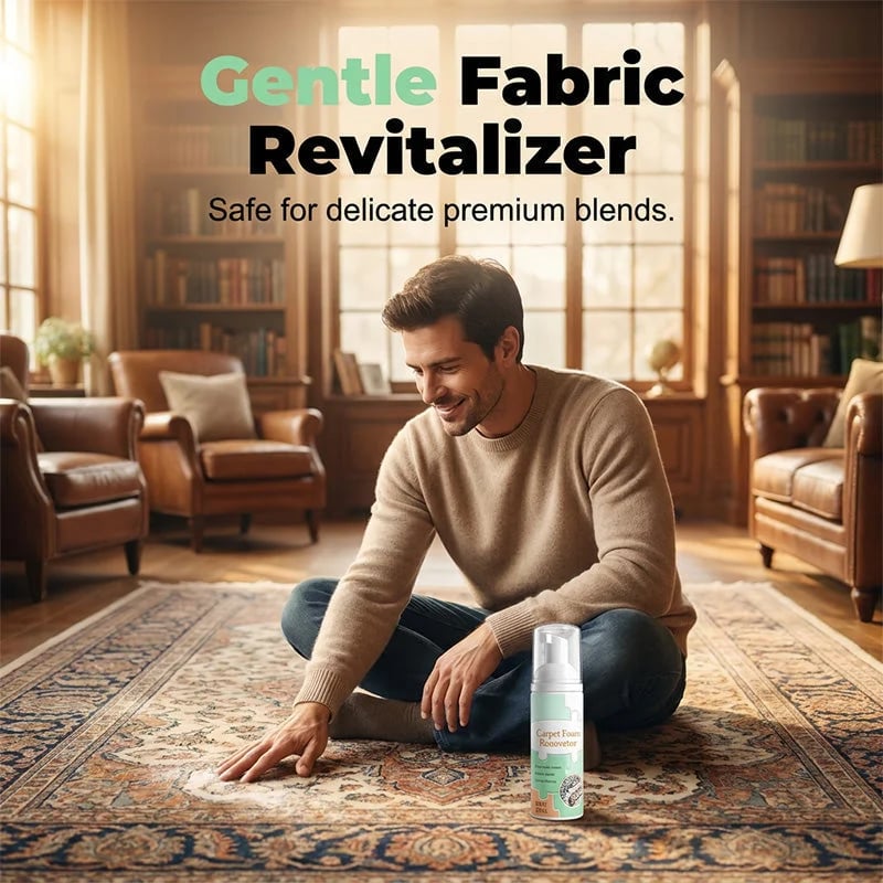 🔥BUY 1 GET 1 FREE 🧼 Waterless Carpet Foam Stain Remover – Lift, Wipe & Refresh