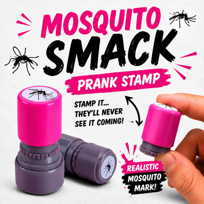 🔥Last Day 50% OFF - 🦟Mosquito Smack Prank Stamp – Funny Portable Trick Toy