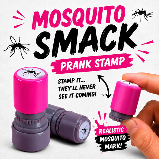 🔥Last Day 50% OFF - 🦟Mosquito Smack Prank Stamp – Funny Portable Trick Toy