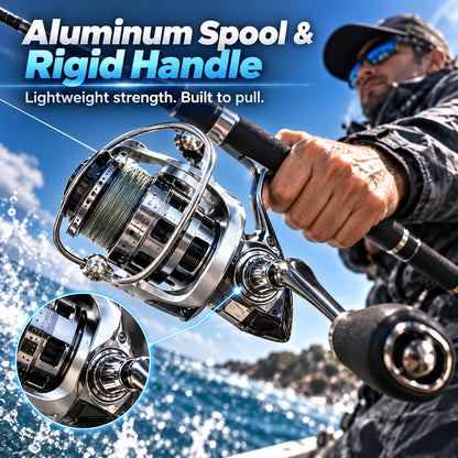 Single-Hand Jigging Reel – Compact, Easy-Control Fishing Reel for Anglers 🎣