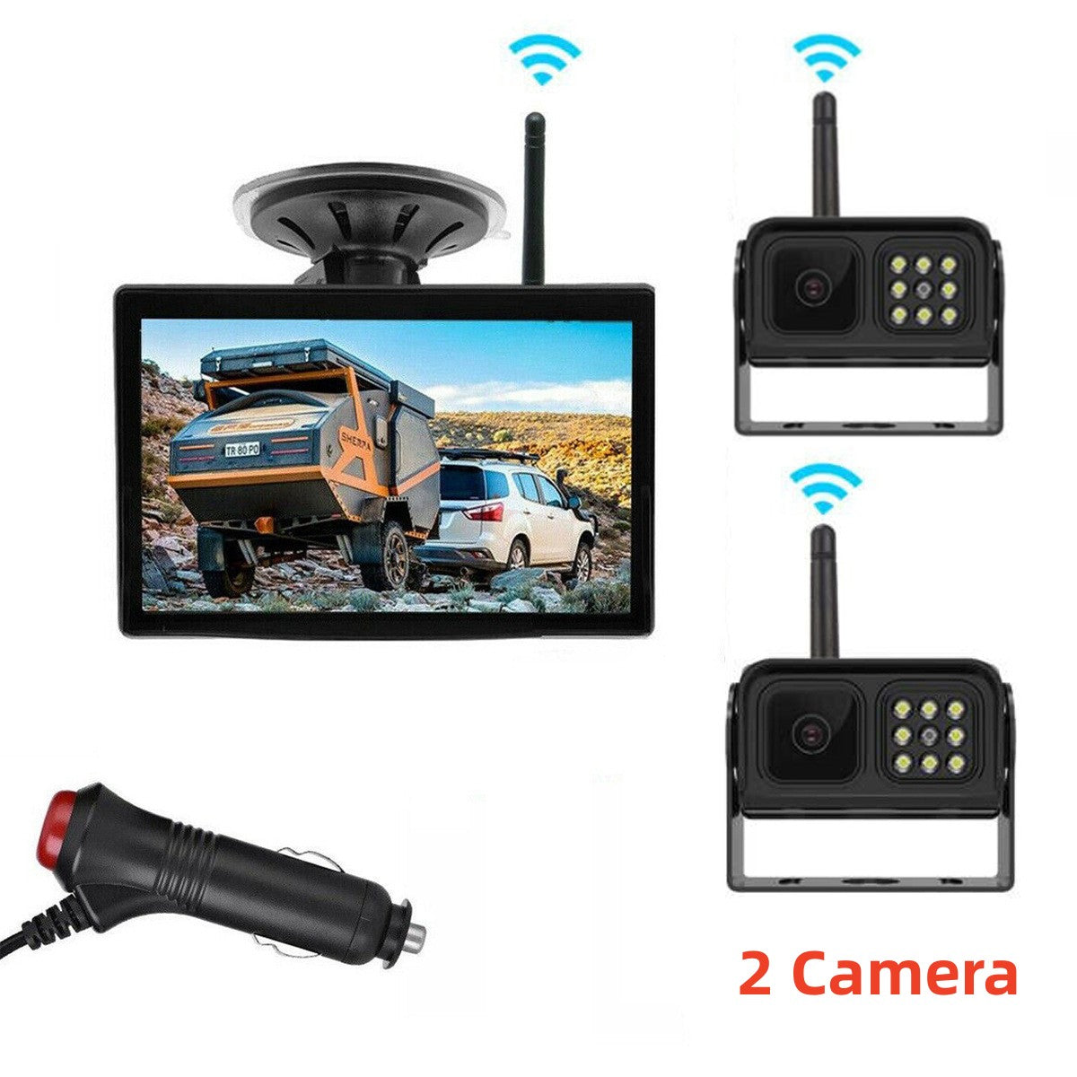 🔥Wireless rear camera system in 1080p H