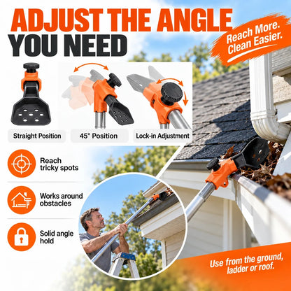 Multi-Functional Gutter Cleaner Tool