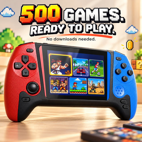 👾⏰Portable Retro Handheld Console