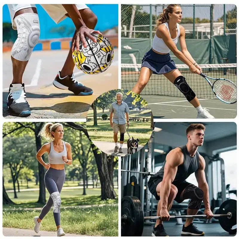 🏃 Dial‐Adjustable Knee Support Brace