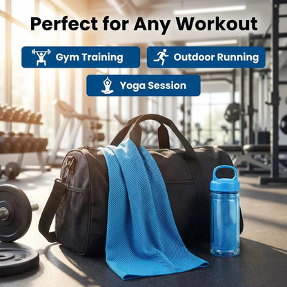 🏃❄️Cold Sweat Towel You Can Use Anywhere, Anytime! Reusable Soft Absorbent Cooling Portable