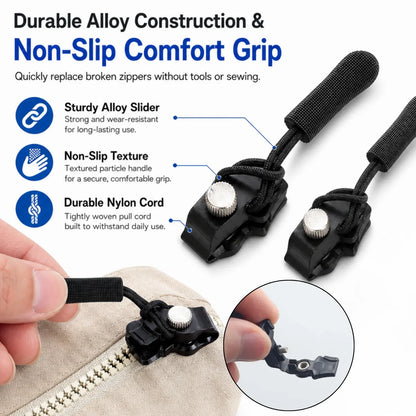 🔧 Universal Zipper Repair Tool | Instant Fix for Broken Zippers