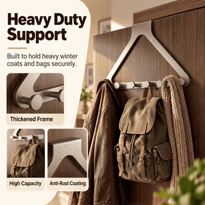 Six-Hook Door Organizer