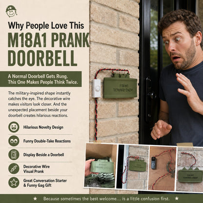 😂 M18A1 Prank Doorbell