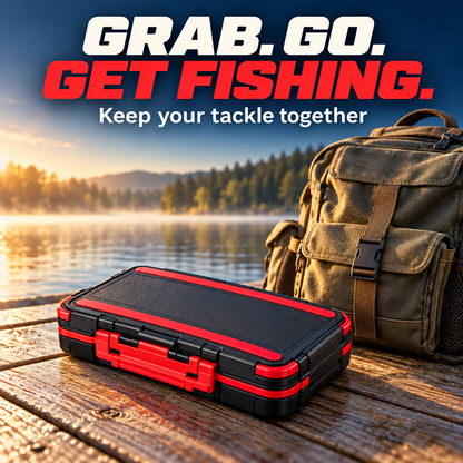 Freshwater Fishing Tackle Kit with Organizer — 265 / 400 Pieces