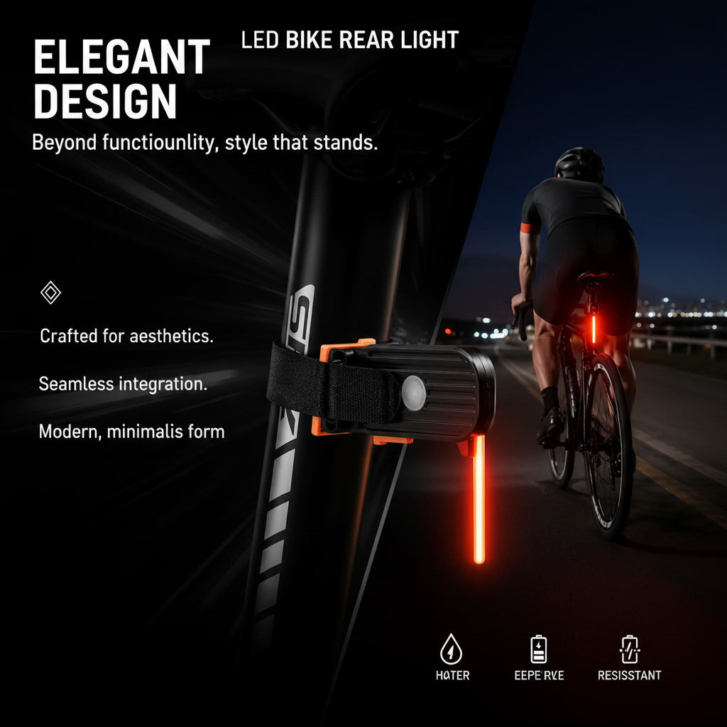 🔥 LED Bike Rear Light