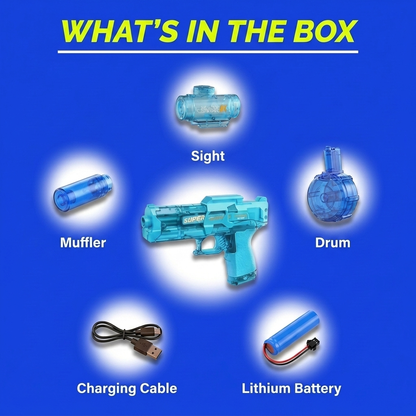 LED Water Gun | Automatic Electric Blaster With Light Effects