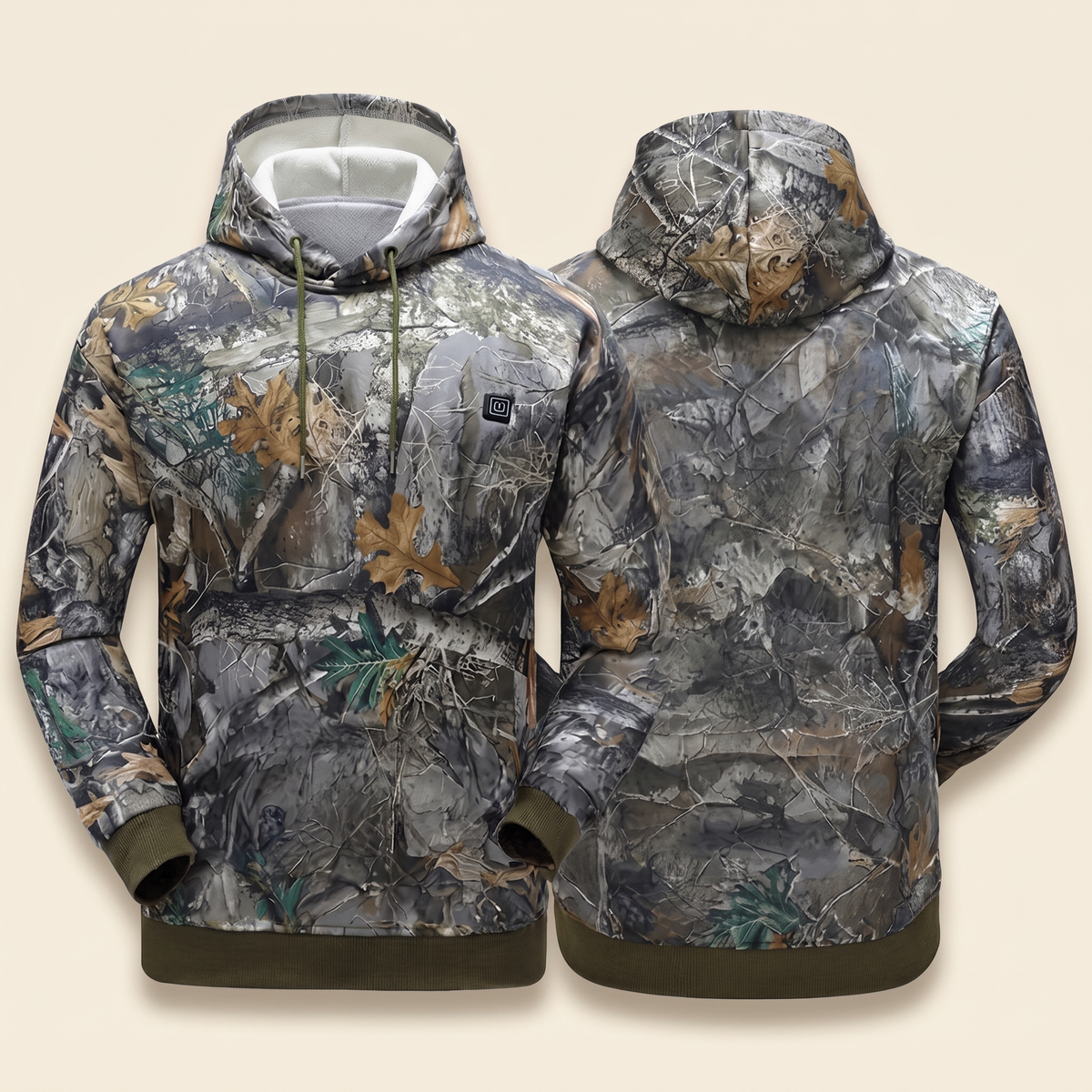🦌Heated Camo Hoodie