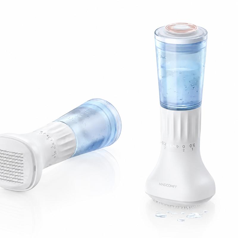Hydra Derma Stamp™ Adjustable 0.25mm • 140-Pin • Built-In Serum Applicator