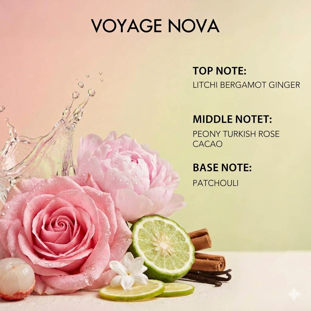Women's perfume rose vibrant for women Summervibes