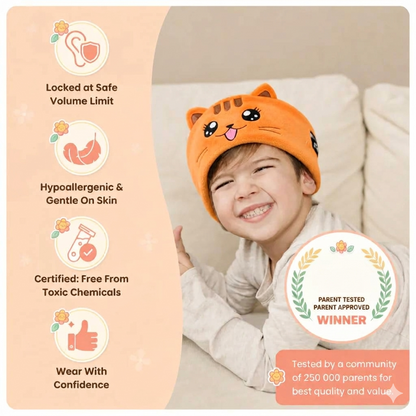 Cute Animal Sleeping Headband Headphones