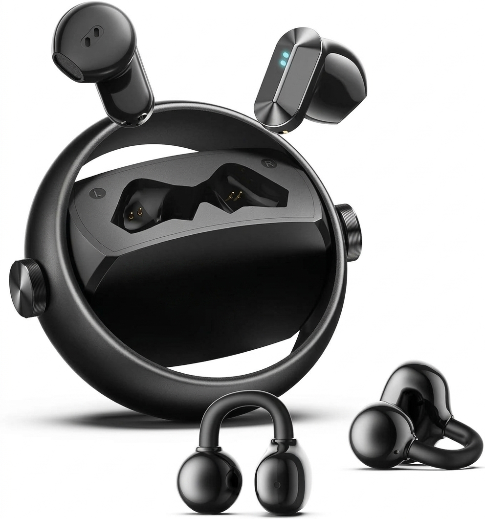 🔥Last Day 50% OFF – 🎧2-in-1 Clip-On & In-Ear Wireless Earbuds