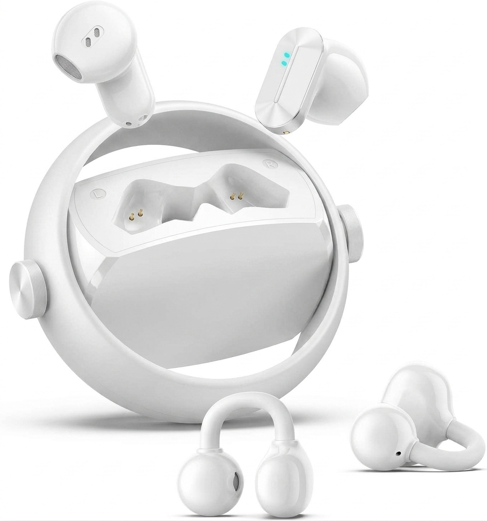 🔥Last Day 50% OFF – 🎧2-in-1 Clip-On & In-Ear Wireless Earbuds