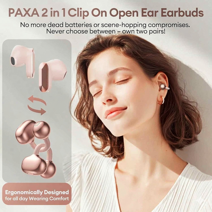 🔥Last Day 50% OFF – 🎧2-in-1 Clip-On & In-Ear Wireless Earbuds
