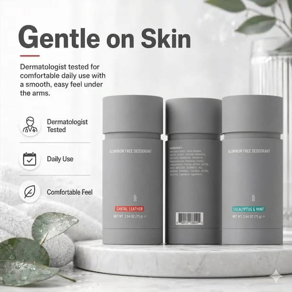 💪 24-Hour Aluminum-Free Deodorant — Fresh Protection for Active Lifestyles