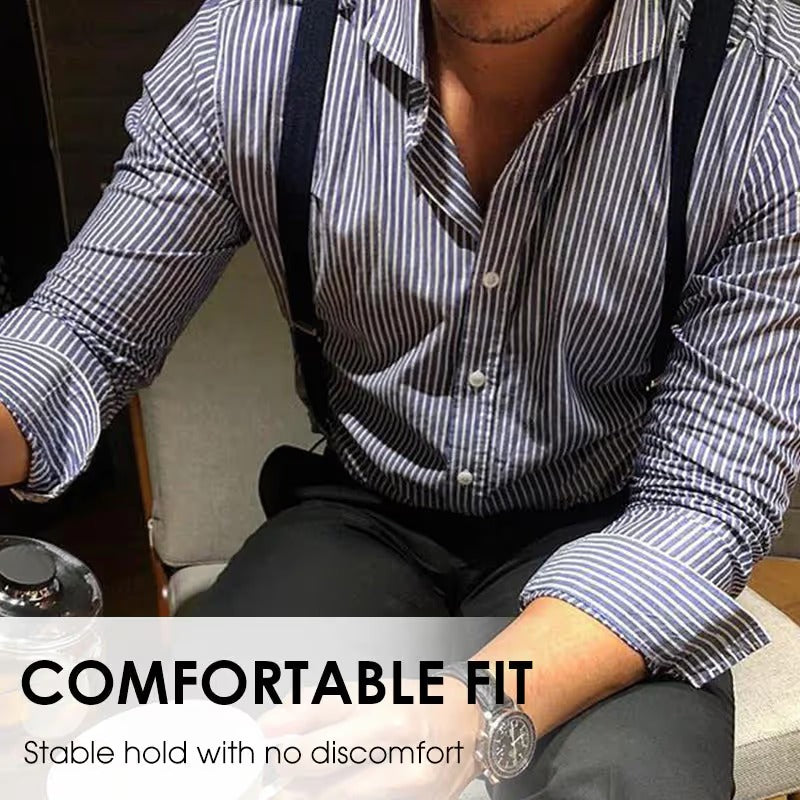 ⏳LAST DAY SALE 69 % OFF !!📢Men's X-Back Suspenders with Hook Clips