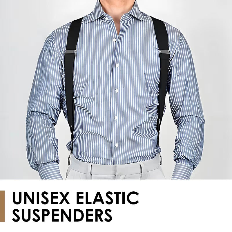 ⏳LAST DAY SALE 69 % OFF !!📢Men's X-Back Suspenders with Hook Clips