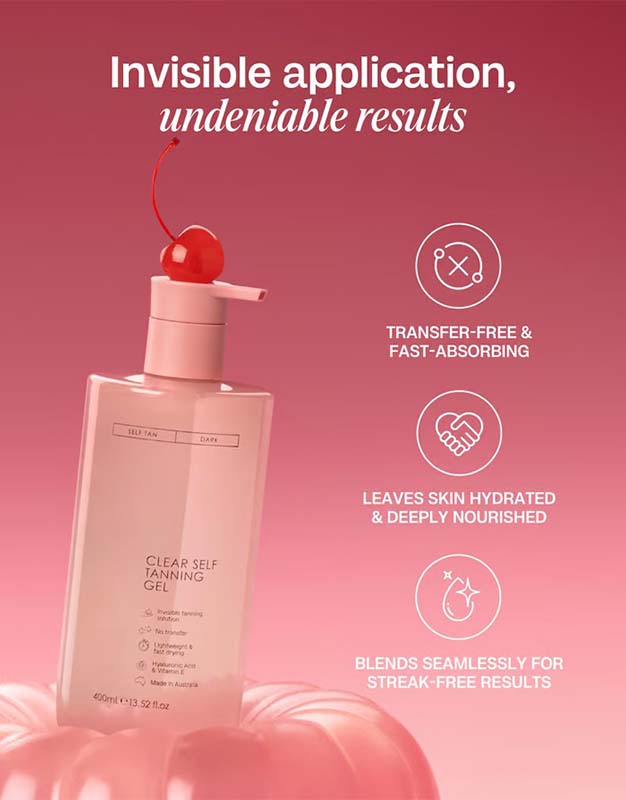 ☀️Summer Sale 49% Off☀️Clear Self Tanning Gel (400ml/13.52fl.oz) -- Sunless Tanning, Whole Body, Tropical Scent