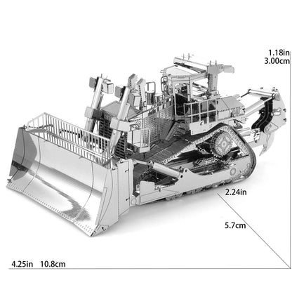 Silver 3D Metal Assembly Puzzle